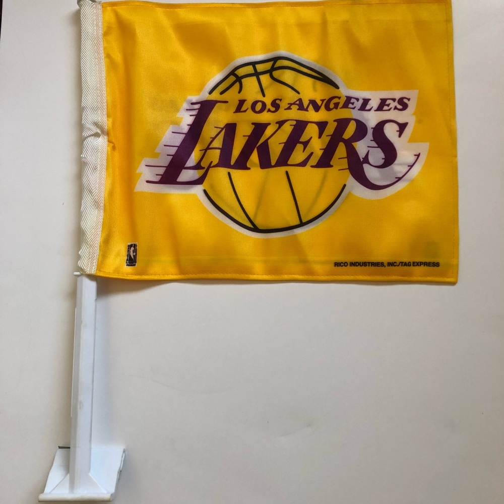 Los Angeles Lakers Car Flag